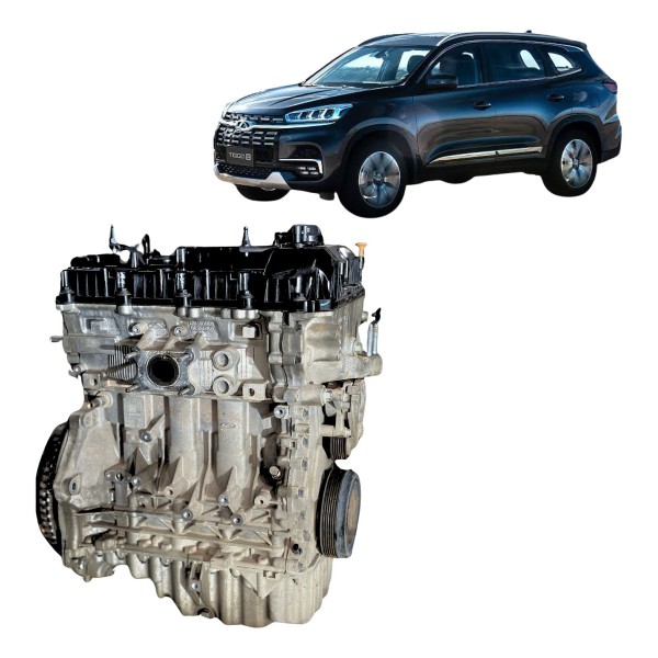 Motor Parcial Chery Tiggo 9txs 1.6 Turbo Tgdi  7 2021 2022