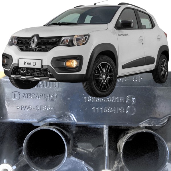 Motor Parcial Kwid 2017 A  2023 1.0 12v 3 Cilindros