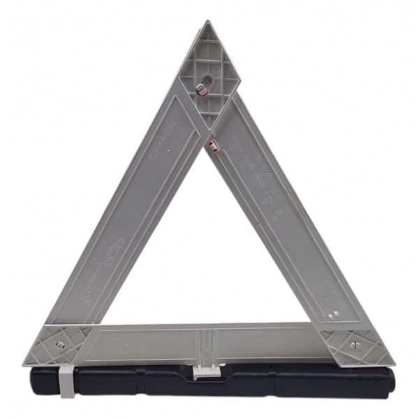Triangulo Segurança Auto Carro Universal Base Pesada C Bolsa