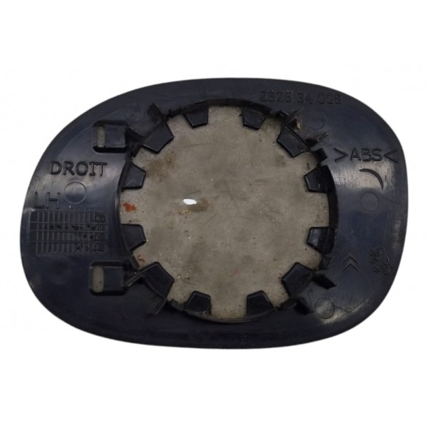 Lente Retrovisor Citroen C3 Esquedo 2003 2004 2005 2006