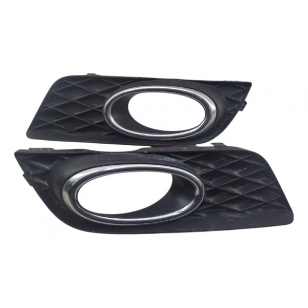 Par Moldura Farol De Milha Honda Civic 2010 2015 C Detalhe