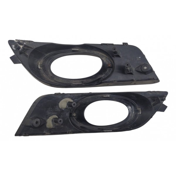 Par Moldura Farol De Milha Honda Civic 2010 2015 C Detalhe