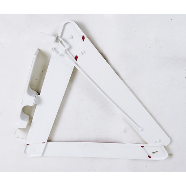 Triangulo P/ Carro Sinalização De Segurança Plástico Base Branca Truck Tudo T002
