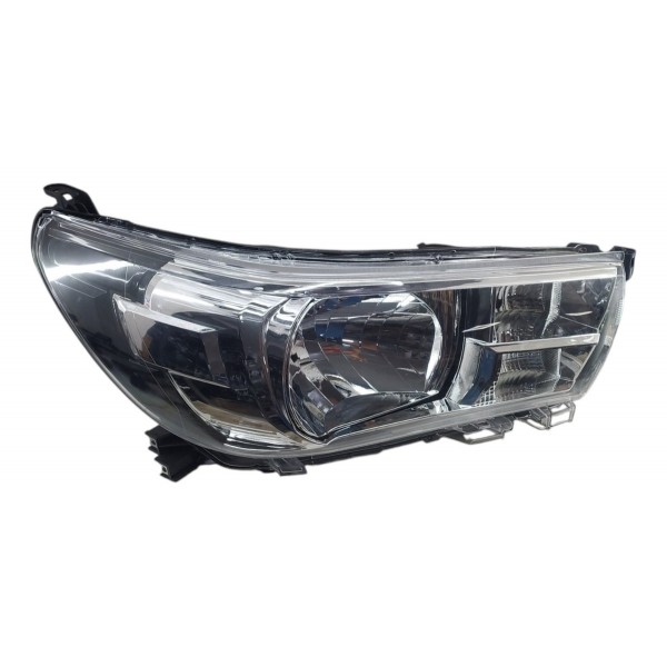 Farol Toyota Hilux Ld 2016 2019 Sem Led