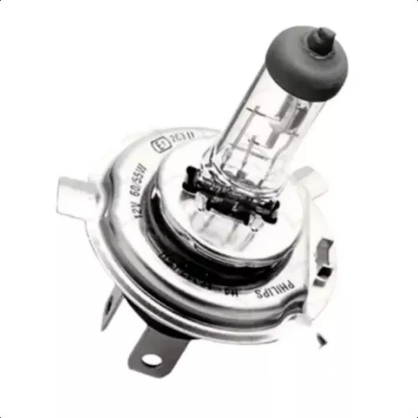 Lâmpada Philips H4 Original Farol Alto E Baixo