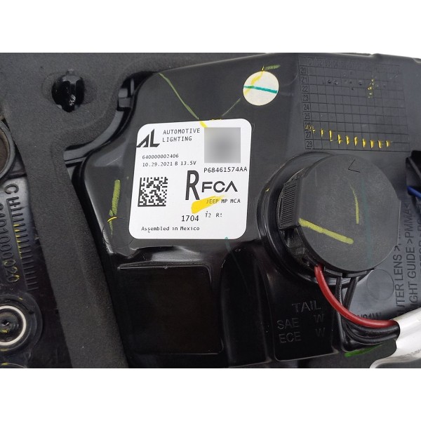 Lanterna Direita Tampa Jeep Compass 1.3 2022 A 2024
