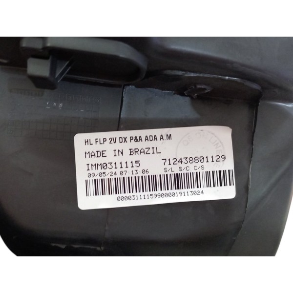 Farol Ld Fiat Palio Siena Strada 2009 2018 Importado