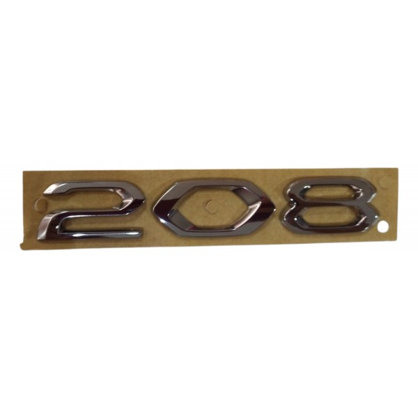 Emblema Traseiro Peugeot 208 2020 2023