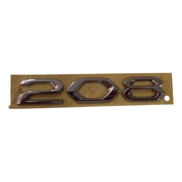 Emblema Traseiro Peugeot 208 2020 2023