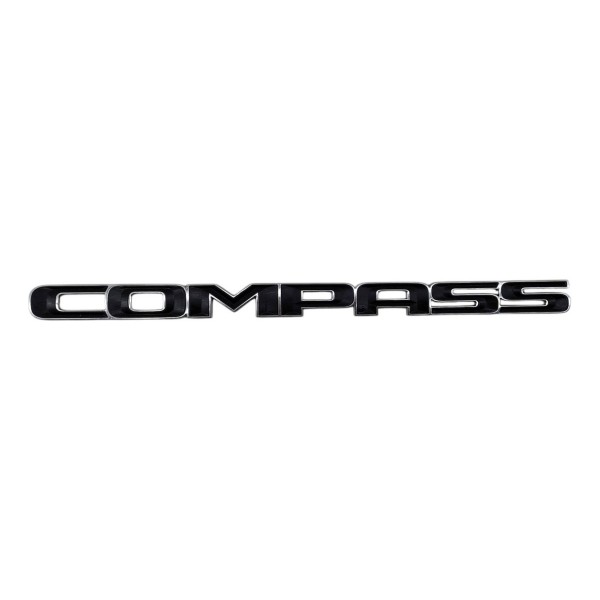 Emblema Letreiro Diant Jeep Compass 2018 2022