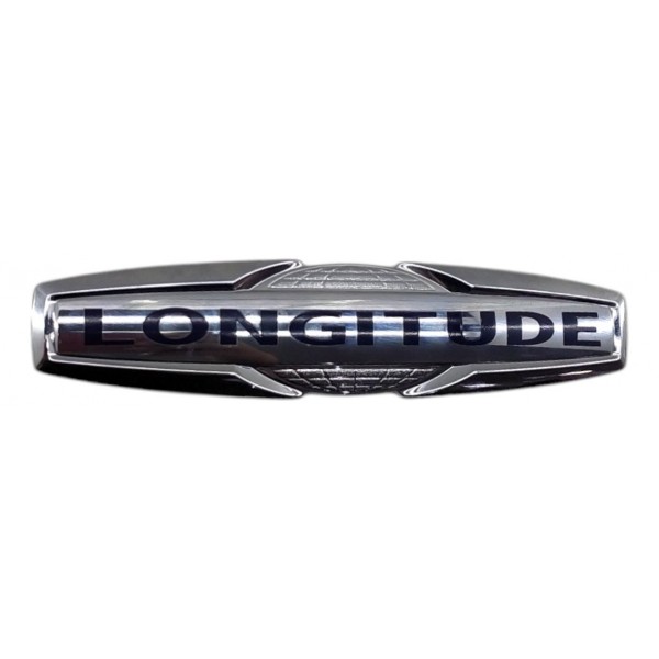 Emblema Tras Longitude Jeep Compass Cromado 2017 2022