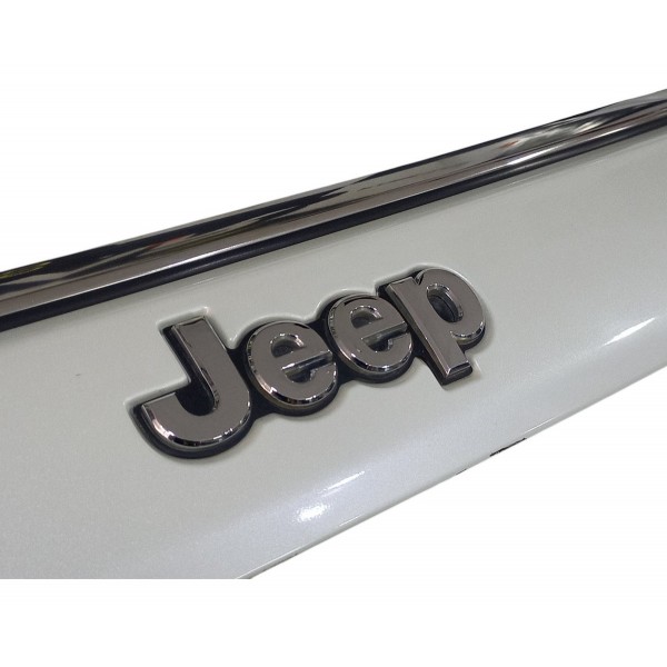 Aplique Tampa Traseira Jeep Compass 2.0 Flex 2019 Usado