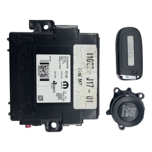 Kit Code Módulos Injeção Jeep Compass 2.0 Flex 2017 2021