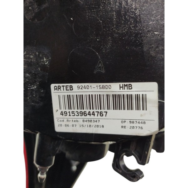 Lanterna Tras Hyundai Hb20 Le 2013 2019 (usado)