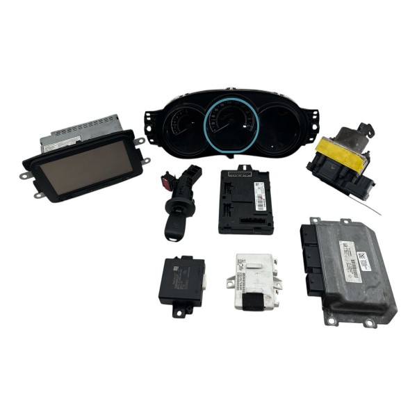 Kit Code Injeção Módulo Multim Ren Sandero 1.0 3cc 2019 2023