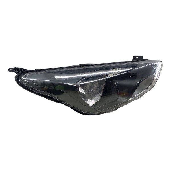 Farol Diant Ld Máscara Negra Ford Ka Foco Simples 2015 2017