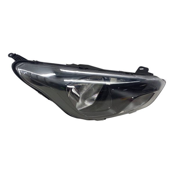 Farol Diant Ld Máscara Negra Ford Ka Foco Simples 2015 2017