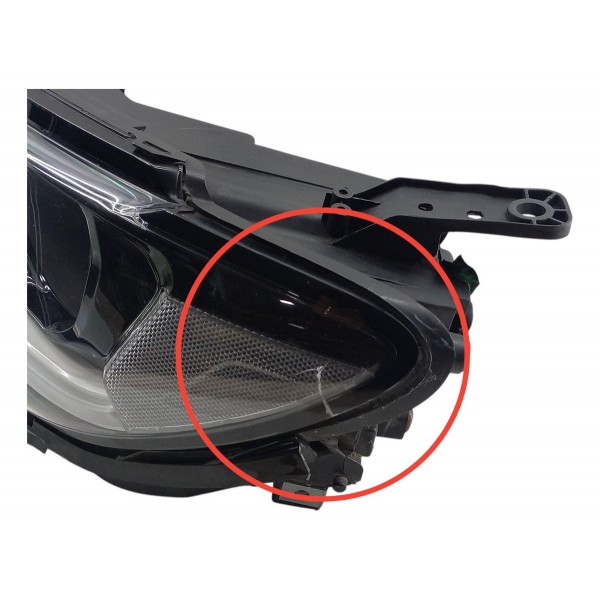 Farol Esquerdo Xenon E Led Jeep Compass 2017 2021 Usado