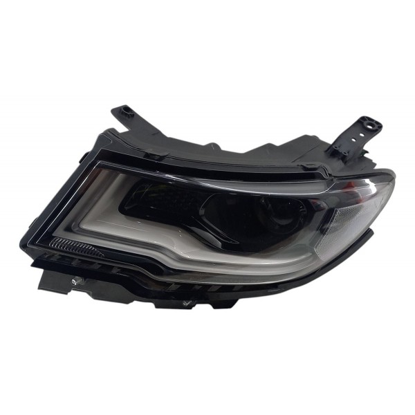 Farol Esquerdo Xenon E Led Jeep Compass 2017 2021 Usado