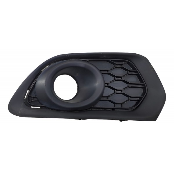 Moldura Farol De Milha Renault Sandero Ld 2015 2019 Detalhe  - Preto