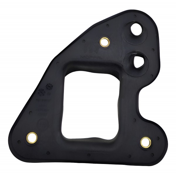 Borracha Vedação Corta Fogo Fiat Fastback 2023 2024 - Preto