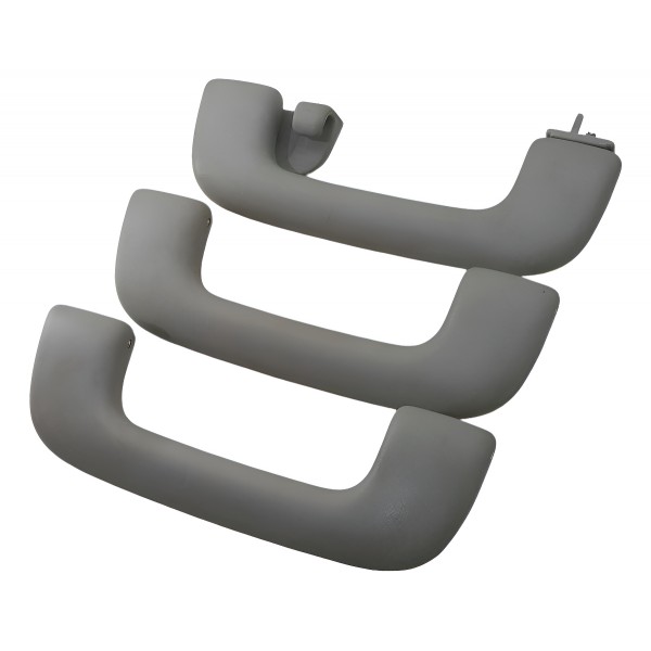 Kit Puxador Alça Teto Hyundai Hb20 Limited 2022 2023 Cinza