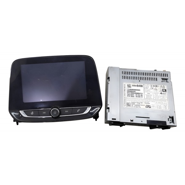 Multimídia Com Modulo Radio Tracker 2021 2024 - Preto