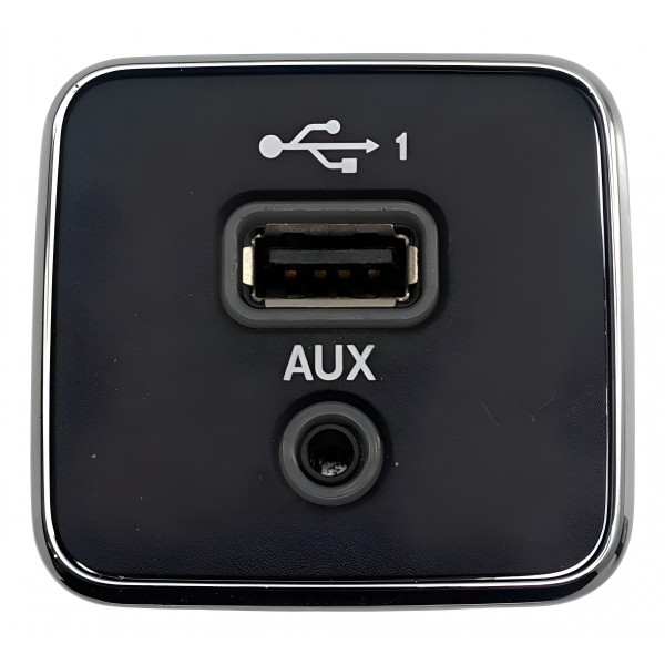 Entrada Usb Auxiliar Fiat Strada 2022 A 2023 - 5xg28dx9 - Preto