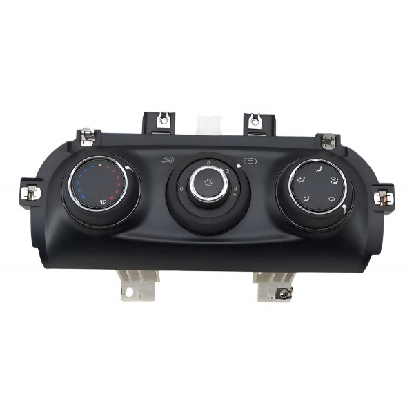 Botão Ar Condicionado Fiat Argo Cronos 2018 A 2024 - Preto/ Branco