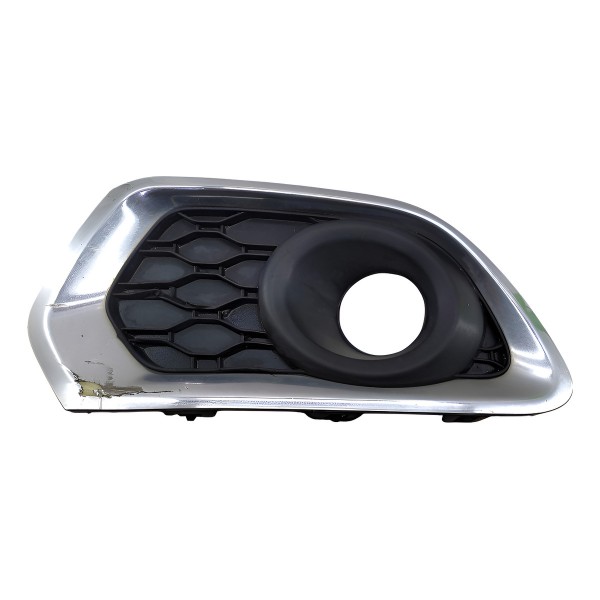 Moldura Farol De Milha Renault Sandero Ld 2015 2019 Detalhe  - Preto
