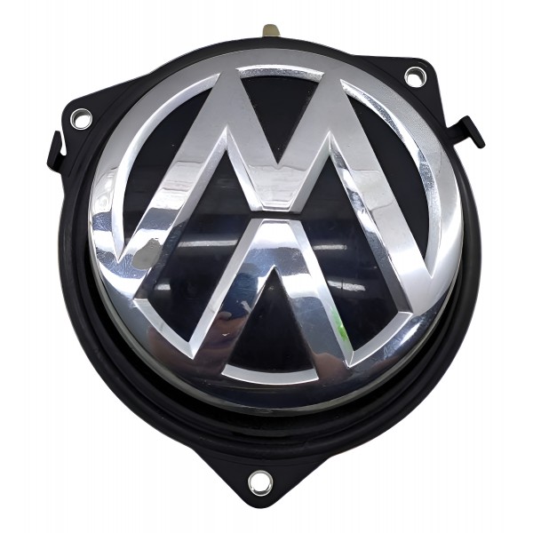 Maçaneta Emblema Da Tampa Traseira Vw Fox 2015 2020 Preto