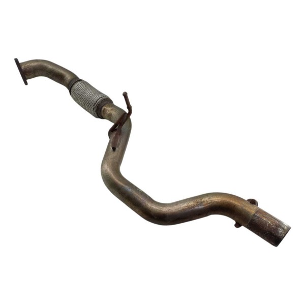 Tubo Flexivel Escape Fiat Fastback T270 2023 52174551 - Dourado-escuro