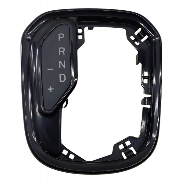 Moldura Trambulador Visor Marcha Fiat Toro Ranch 2023 - Preto