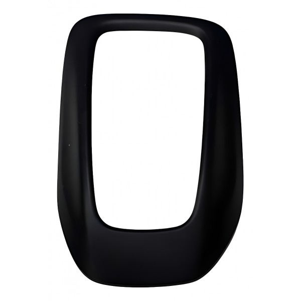 Moldura Alavanca Marcha Tracker 2020 A 2024 - Preto - Lisa