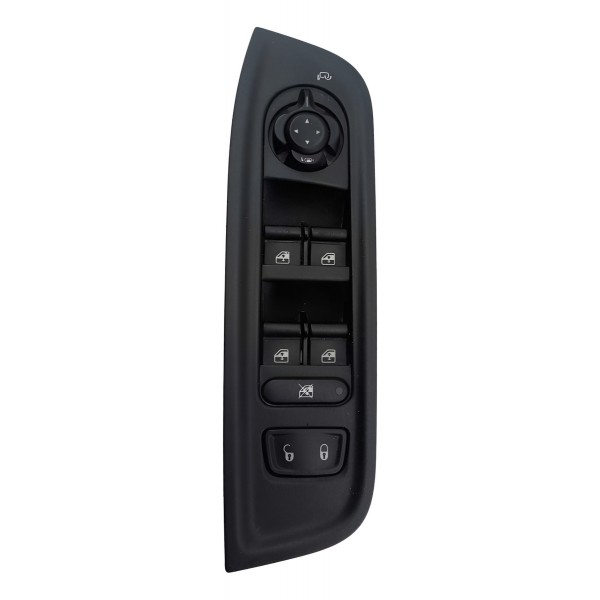 Comando Elétrico Vidro Diant Esquerdo Fiat Toro 2016/2023 - Preto