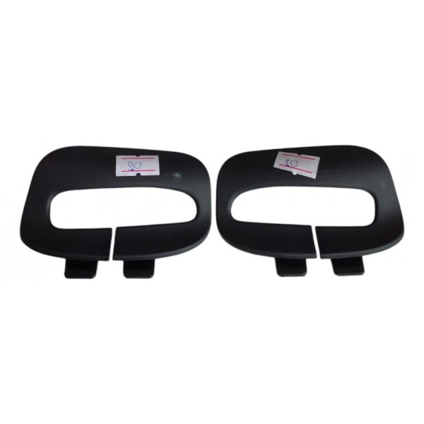 Par Moldura Coluna Traseira Jeep Renegade 2016 2019